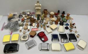 lot 214 image: Misc. Vintage Jim Beam Decanter Parts & More