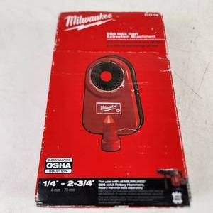 New Milwaukee SDS MAX Dust Extraction Attachment 5317-DE