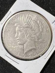 1926 US PEACE SILVER DOLLAR