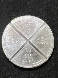 1 TROY OZ .999 FINE SILVER POP BULLION ROUND
