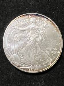 2003 AMERICAN SILVER EAGLE 1 TROY OZ .999 FINE SILVER