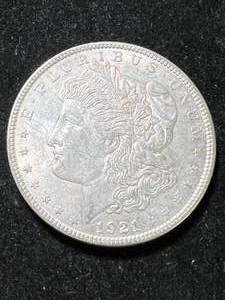 1921 US MORGAN SILVER DOLLAR