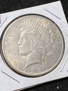 1923-S US PEACE SILVER DOLLAR