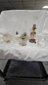 lot 80 image: Kerosene Lamps