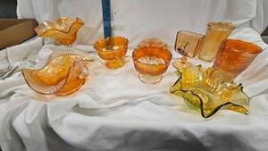 lot 113 image: Carnival and Carnival Type Glass