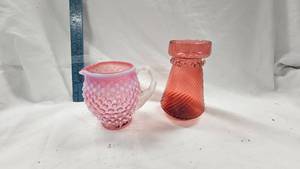 lot 57 image: Fenton VasesGlass