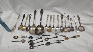 lot 67 image: Silver Spoons