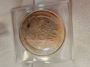 lot 131 image: 1 oz Silver LincolnWheat