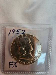 lot 132 image: 1952 Franklin X.F. Half