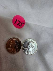 lot 175 image: 1964P,1964D Washingtons, AU