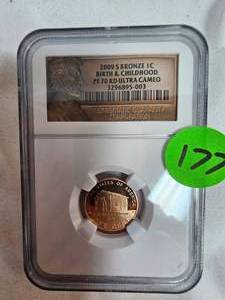 lot 177 image: 2009 S Bronze IC 70 RD Ultra Cameo