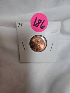 lot 186 image: 1999 Die-Error-Mistrike