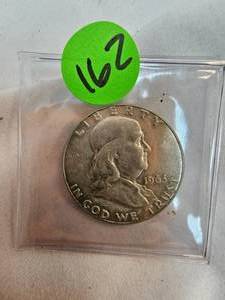 lot 162 image: 1963 Franklin Half Dollar