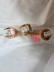 lot 202 image: 1973 P-BU, 1973 P-BU, 1973 D-BU, rolls