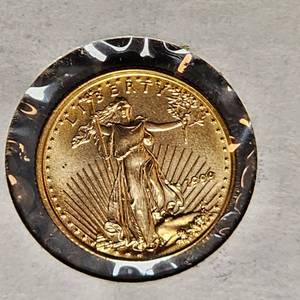 lot 144 image: 1999 American Gold Eagle, 110th oz
