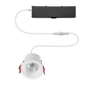 Lot of Commercial Electric Trimless Integrated LED 4 in Round Canless Recessed Light for Kitchen Bathroom Livingroom, White Soft White Customer Returns See Pictures