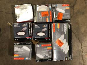 Lot of Assorted Lighting Various Models and Conditions  Customer Returns See Pictures