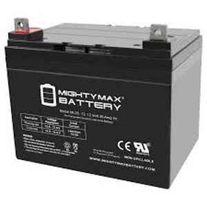 MIGHTY MAX BATTERY 12V 35AH SLA Replacement Battery for D35S Customer Returns See Pictures