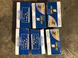 Lot of Clopay Garage Door Keyed Lock Set Customer Returns See Pictures