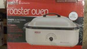 Nesco Electric Roaster Oven with 22 lb Capacity