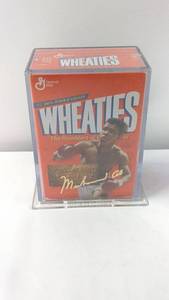 Muhammad Ali Collectors Edition Mini Wheaties Box in Display Case