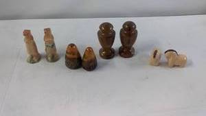 Collection of 4 Sets of Vintage Salt and Pepper Shakers