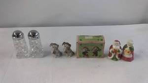 Collection of 4 Pairs of Salt and Pepper Shakers