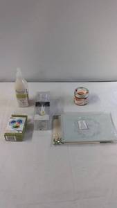 Assorted Hair Care, Ink Cartridge, Memory Book, Facial Roller, and Flavored Spread Bundle
