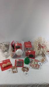 Large Assortment of Holiday Decorations and Accessories