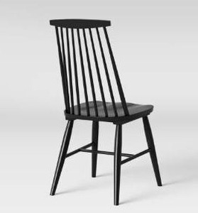 Threshold Harwich High Back Windsor Counter Stool in Natural Color