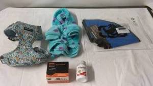 Assorted Pet Care Accessories and Supplements