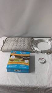 Pet Care Bundle Large Dog Cooling Mat, Cable Tie-Out, Moisturizing Snout Butter, and Wobble Wag Giggle Toy