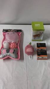 Collection of Dog Toys and Accessories