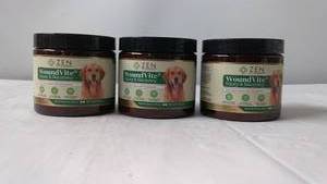 Set of 3 Zen Pet Nutrient WoundVite Injury & Recovery Supplements for Dogs