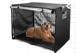 Dog Crate Cover, Double Door, Waterproof, Set of 2