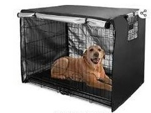 Dog Crate Cover, Double Door, Waterproof, Set of 2