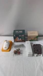 Assorted Pet Supplies Bundle with Poop Bags, Grooming Brusher, and Toys