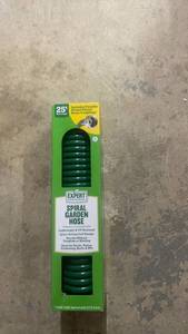 Expert Spiral Garden Hose with 25 Usable Length