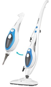 lot 17 image: Pure Steam All Purpose Steam Mop with Handle Steamer
