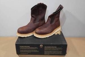 lot 110 image: Irish Setter Ashby Mens 9 Pull-On Work Boots -Size 8.5