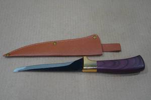 lot 182 image: Carbon Steel Viking Co Hammered Knife