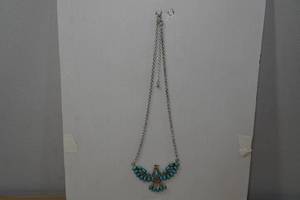 lot 184 image: Womens Silver Tone Western Necklace - Turquoise Stone