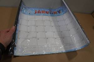 lot 26 image: Large Calendar 17x22