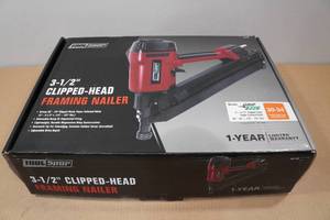 lot 84 image: Tool Shop 3-14 Clipped-Head Air Framing Nailer