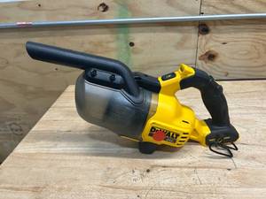 lot 138 image: DEWALT DCV501HB Bagless 20V MAX Stick Cordless General Dirt Filter Handheld Vacuum (Tool Only) - D149