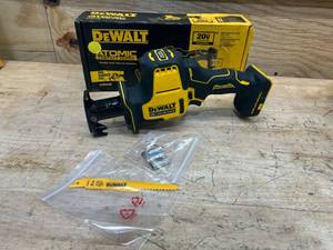 lot 144 image: DEWALT DCS369B ATOMIC 20V MAX Cordless Brushless Compact Reciprocating Saw (Tool Only) - B152.10
