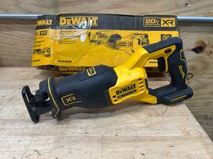 lot 145 image: DEWALT DCS382B 20V MAX XR Cordless Brushless Reciprocating Saw (Tool Only) - C199