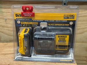 lot 148 image: DEWALT DCBP034C 20V MAX POWERSTACK Compact Battery Starter Kit - A149