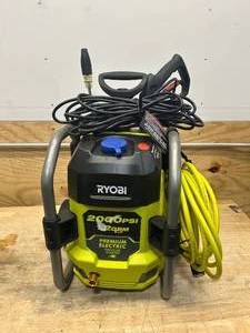 lot 149 image: RYOBI RY142022 2000 PSI 1.2 GPM Cold Water Corded Electric Pressure Washer - C199