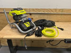 lot 47 image: RYOBI RY142500 2500 PSI 1.2 GPM High Performance Cold Water Electric Pressure Washer - D299